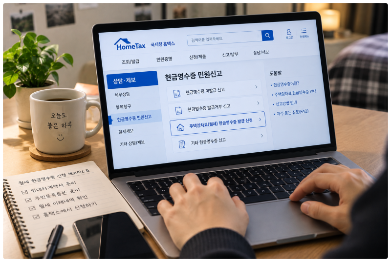월세 세액공제 안 된다면? 월세 현금영수증 신청·소득공제 방법