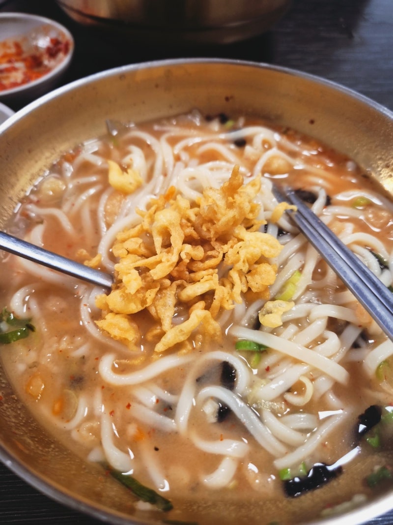 부산 연산동 미슐랭 맛집 [차애전할매칼국수] 내 돈 내산 웨이팅 후기:)