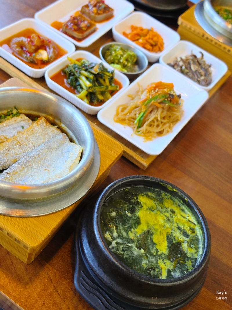 제주 함덕해수욕장 맛집 담백 함덕점 애견동반 가능한 갈치 전복 솥밥