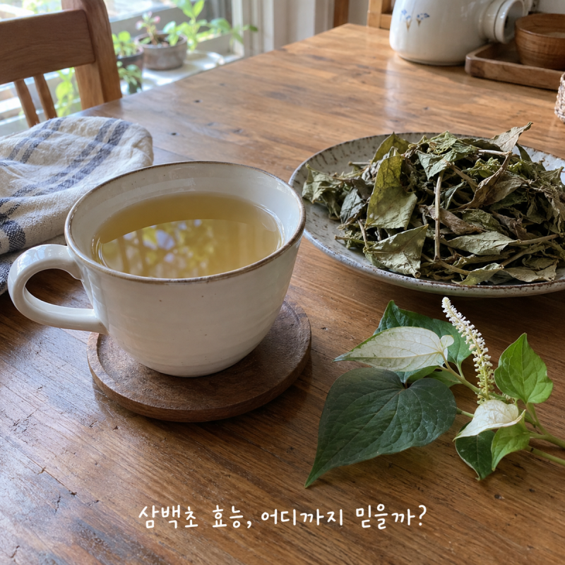 삼백초 효능, 몸에 좋다는 말 어디까지 믿어야 할까?