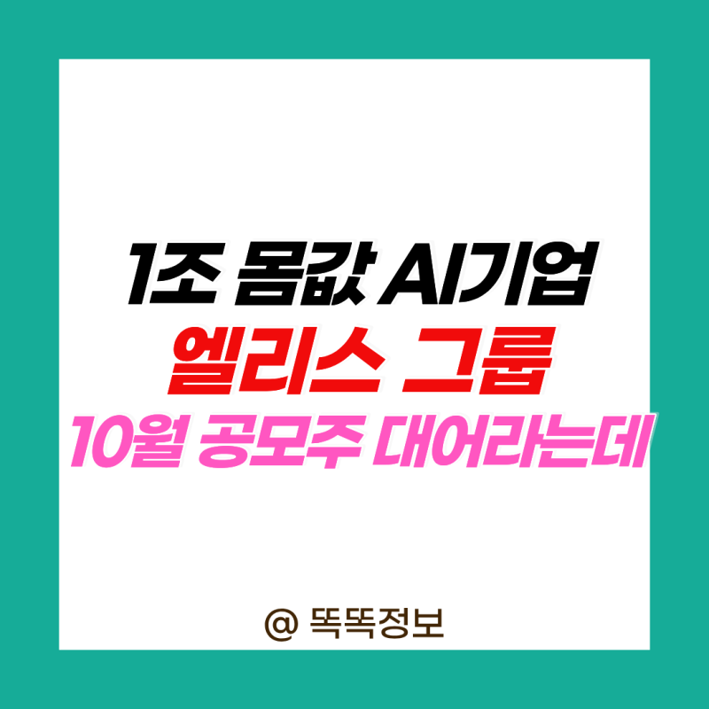 “1조 몸값 AI 기업 나온다” 엘리스그룹 공모주, 공모가·수요예측 따져보니