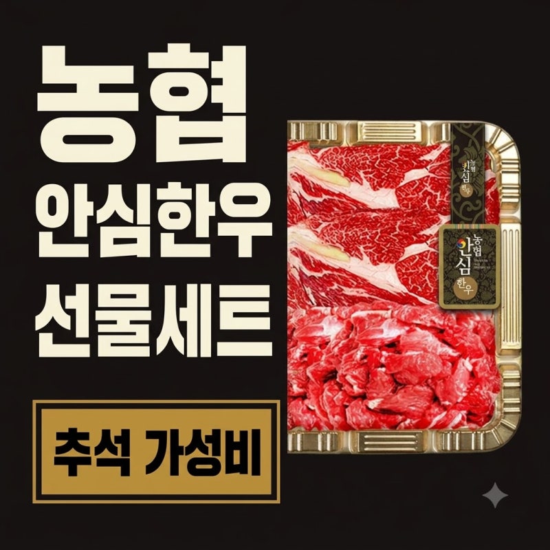 농협 안심 한우 선물 세트 추석 선물 가성비 추천