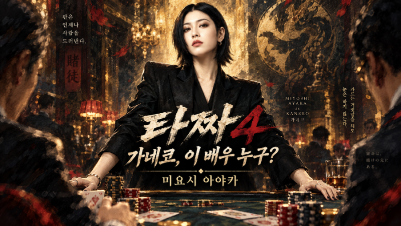 미요시 아야카 누구? 타짜4 가네코 역할부터 아리스 인 보더랜드·실제 분위기까지
