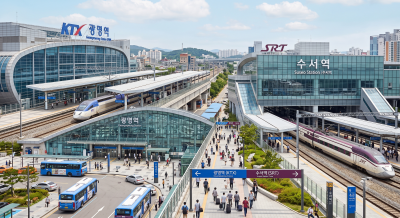 KTX 광명역/SRT 수서역 주차 총정리! 요금·할인 비교부터 광명역 전체 만차 시 긴급 대체 주차....