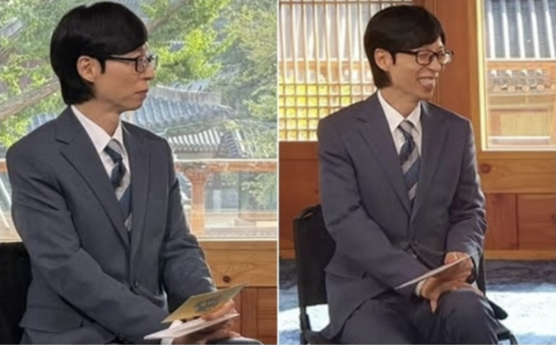 감기 몸살로 고열 시달리던 유재석… 하루 만에 '유퀴즈' 현장 포착 이제 괜찮나?