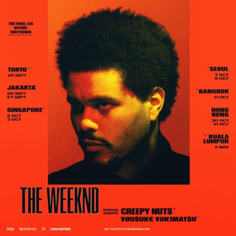 위켄드(The Weeknd)콘서트 정보 / MD부스 / 성인인증 부스 / 주차 정보 및 근처 맛집 /일산맛집 고....