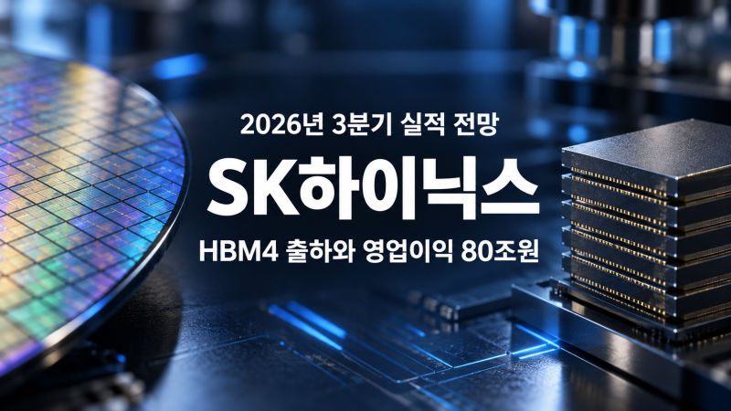 SK하이닉스 3분기 실적 전망｜영업이익 80조원보다 중요한 주가 상승 조건