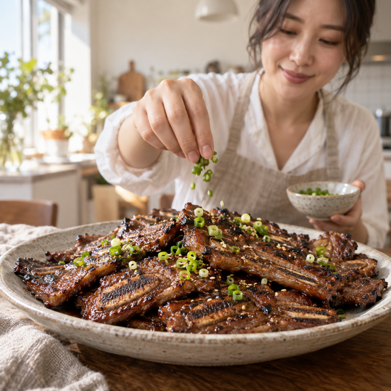 LA갈비 재는법, 양념장 황금비율로 부드러운 LA갈비구이 만드는법
