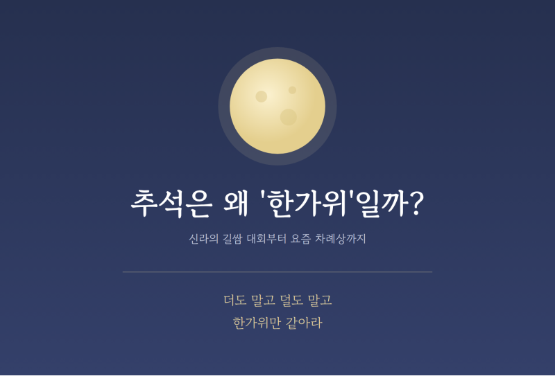 추석 한가위 뜻과 유래, 차례상 차리는 법과 절할 때 손 위치까지