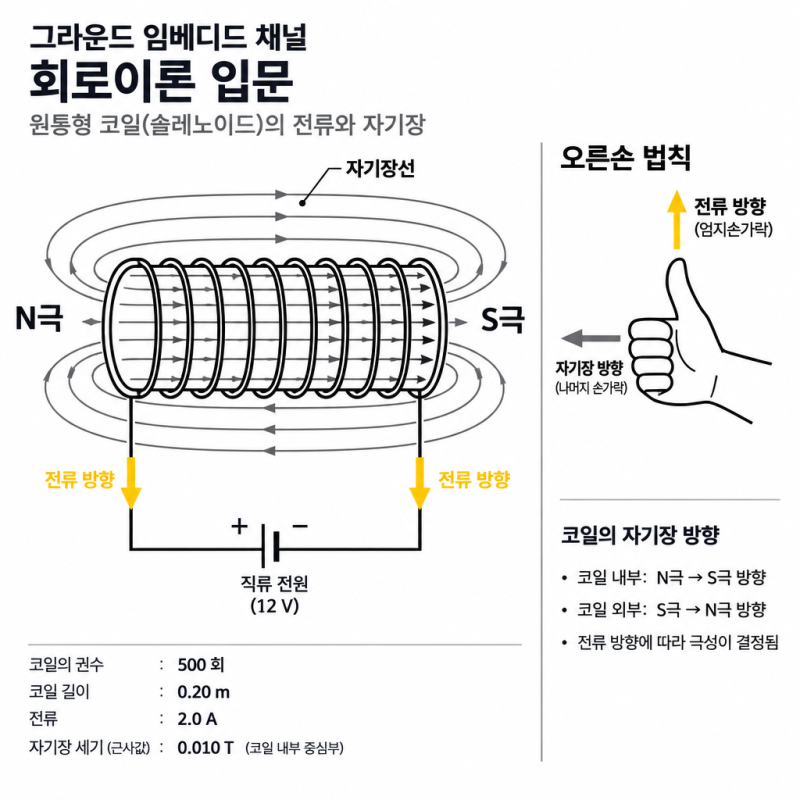 인덕터와 패러데이 전자기 유도 법칙 - 전류 변화를 거스르는 코일 [회로이론 009]
