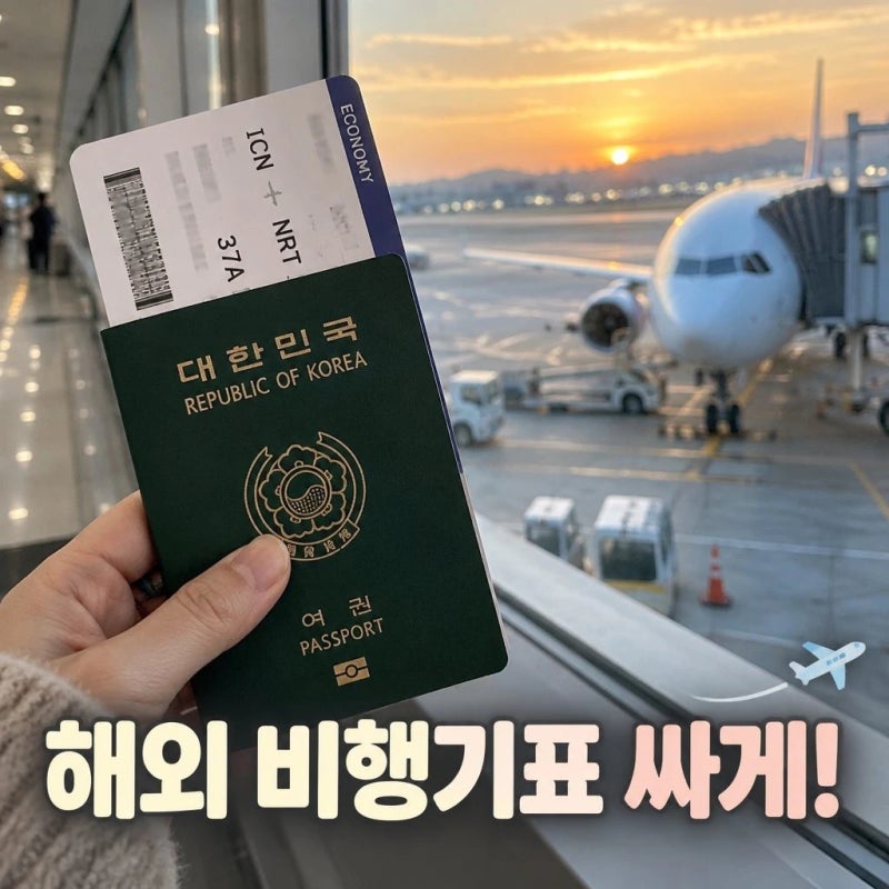해외 비행기표 싸게 구매하는 방법_깨알 Tip
