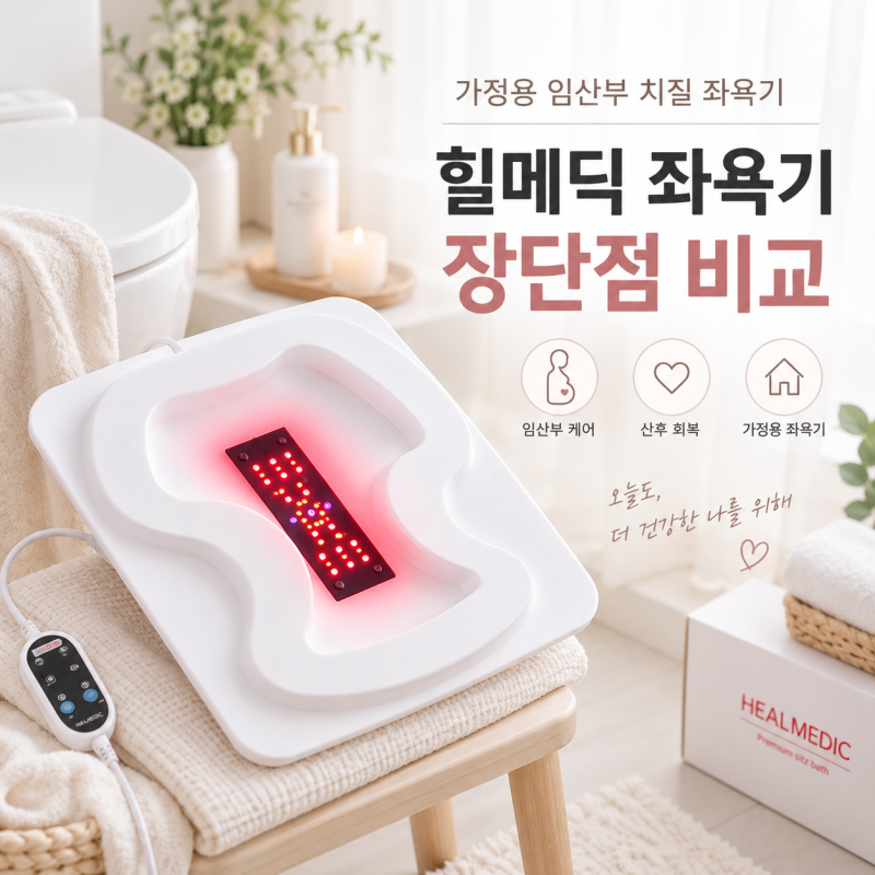 가정용 임산부 치질 좌욕기 찾는다면? 힐메딕 좌욕기 장단점 비교