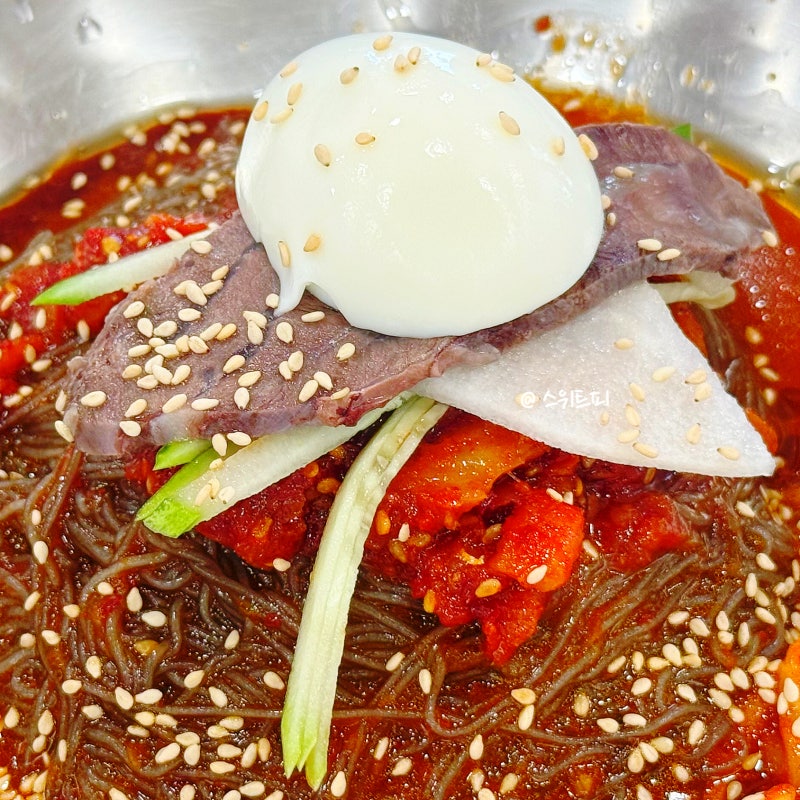 속초 냉면 맛집 양반댁함흥냉면 속초먹거리 추천, 속초시내 속초코다리냉면 속초블루리본맛....