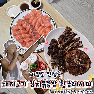 돼지고기 김치볶음밥 황금레시피 신김치 묵은김치 활용 요리