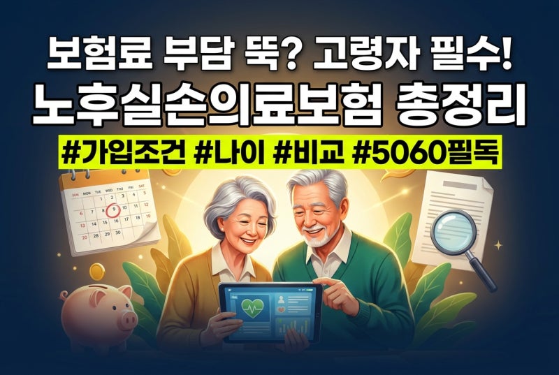 노후실손의료보험 가입 조건과 나이, 일반 실손과 차이 총정리 일반 실손과 무엇이 다를까?"