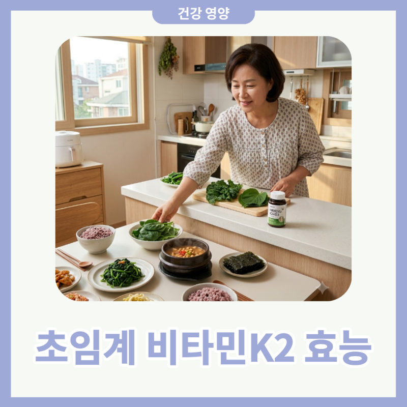 비타민K2 효능 초임계 원료란? 복용법과 섭취 시 주의사항