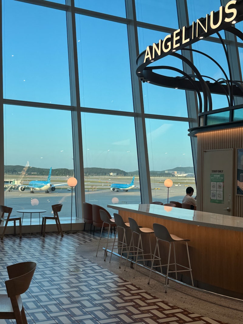 인천공항 2터미널 카페 식당 맛집 % 아라비카 응커피 엔젤리너스 공차 콜렉티보 하이네켄 위....