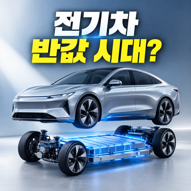전기차 가격 40% 뚝 떨어진다? 배터리 리스 구독제 총정리