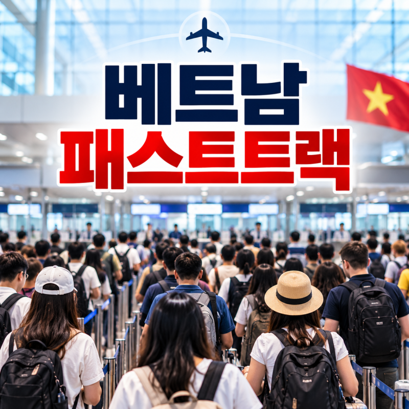 베트남 다낭 나트랑 하노이 푸꾸옥 패스트트랙 공항픽업 필수