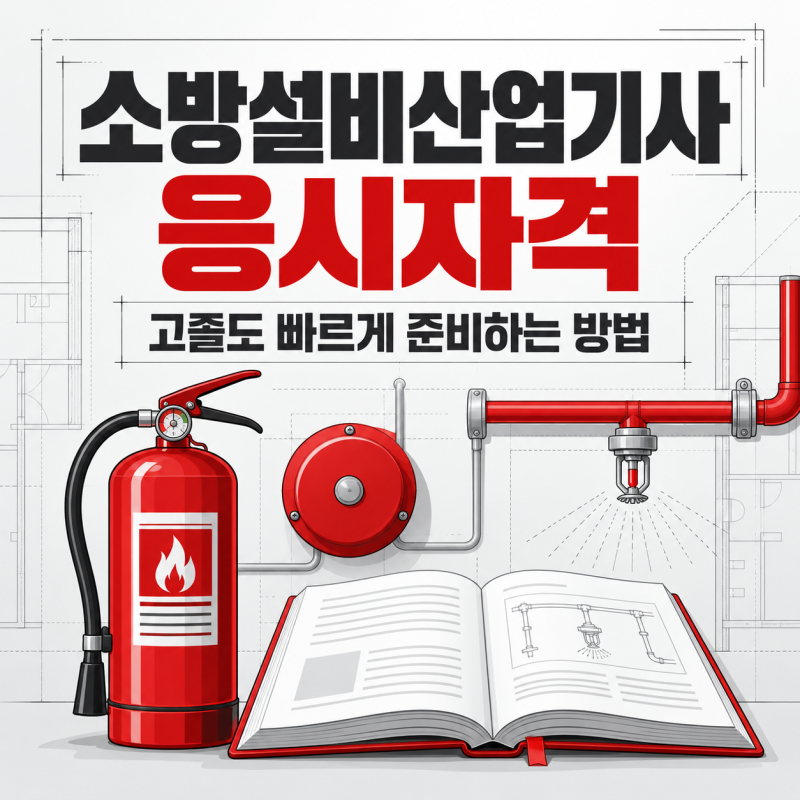 소방설비산업기사 응시자격, 고졸도 빠르게 준비하는 방법