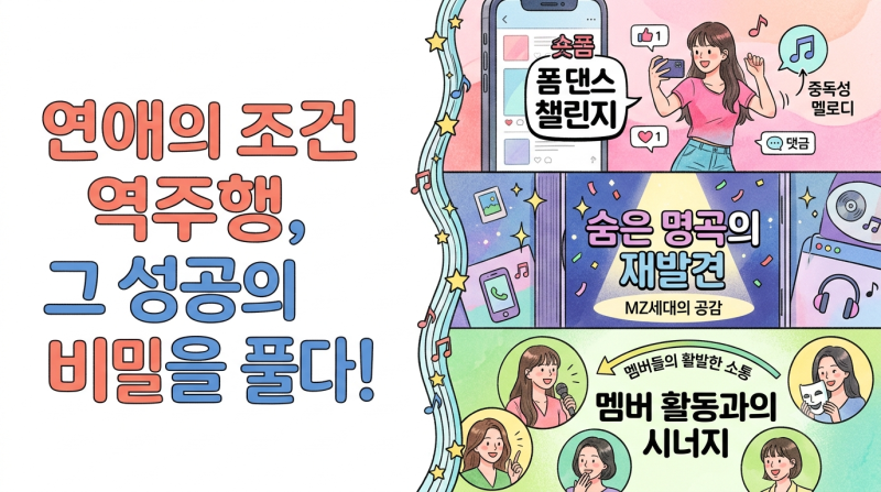 베스티 연애의 조건 챌린지가 역주행한 이유?