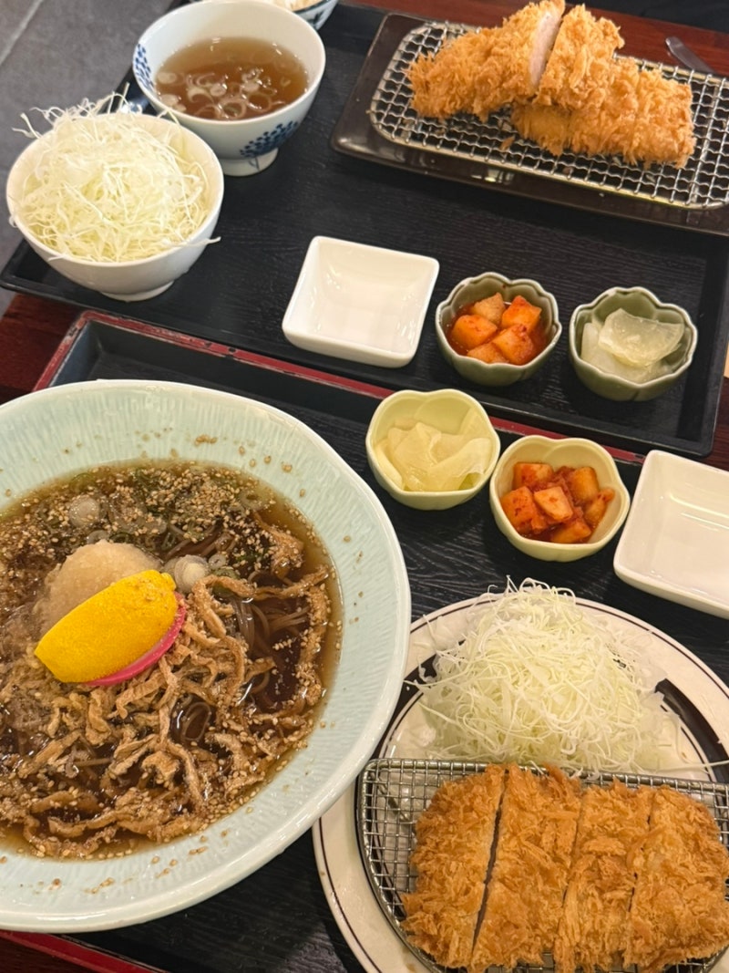 부산 범일동 범내골 돈까스 냉모밀맛집 가가와 블루리본