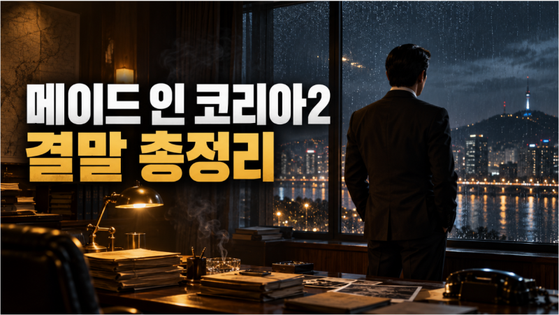 메이드 인 코리아 시즌2 결말｜현빈 백기태 최후·우도환 엔딩 총정리