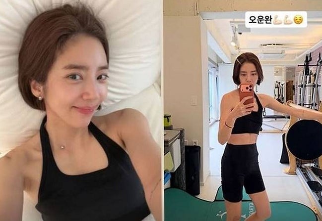 "67kg에서 46kg으로" 출산 후 미니원피스 완벽 소화한 43세 손담비의 생일 근황