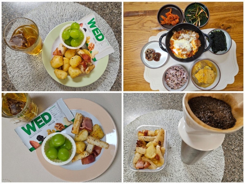 4인가족 성장기아이들 명절전 냉파식단, 식비줄이기, 중학생아이가 잘먹는 냉파밥상메뉴(월....