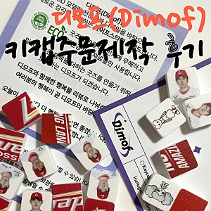 [REVIEW] "디모프" 키캡주문제작 키보드커스텀 후기