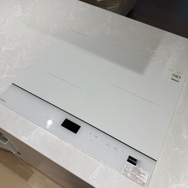 삼성 비스포크 인덕션 CC80F63W1Z 사용 후기/ 빌트인 슬림핏 인덕션/ 인덕션 아래 식세기 설치 ....