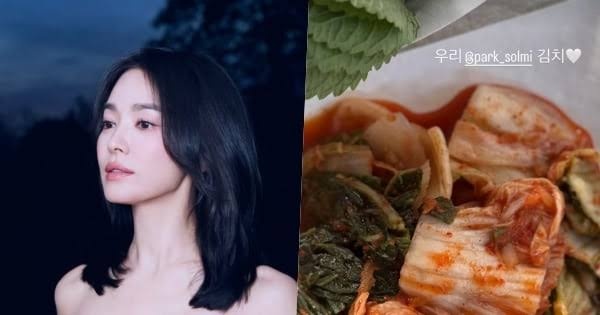 <b>송혜교</b> 인증 <b>김치</b>, <b>박솔미</b> 45억 매출 대박 뒤에는 20년 절친 향한 각....