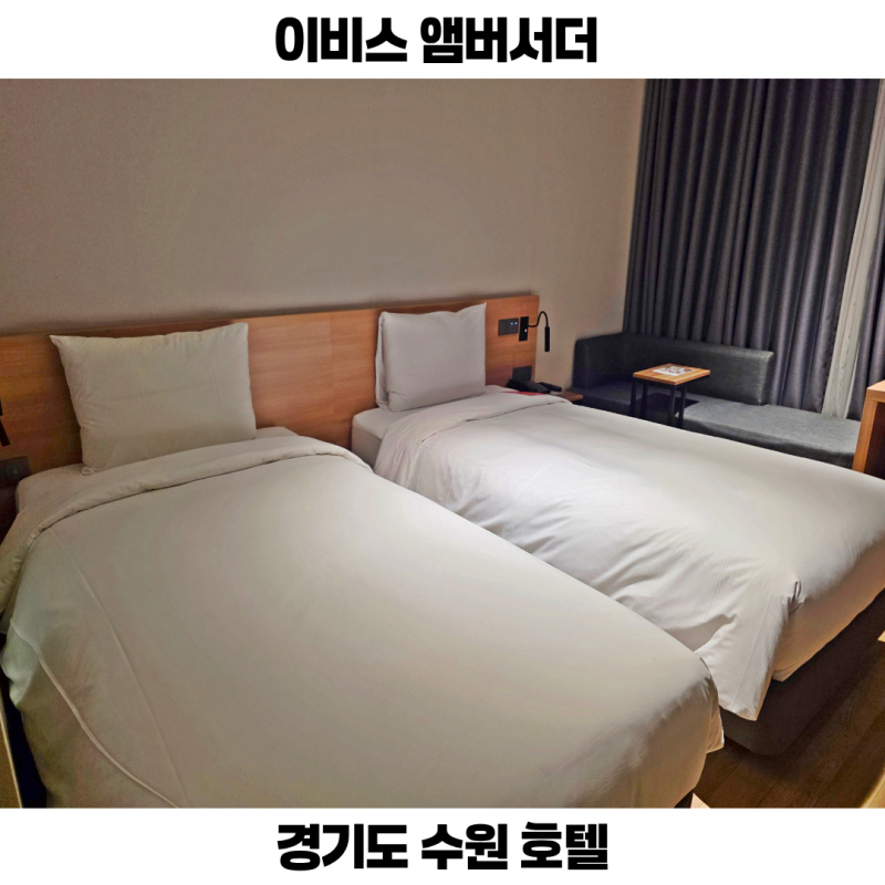 경기도 수원 호텔 이비스 앰배서더 호캉스 에버랜드 숙소 추천