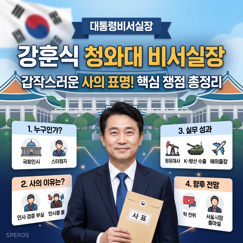 강훈식 청와대 비서실장 프로필 및 핵심 쟁점 총정리!