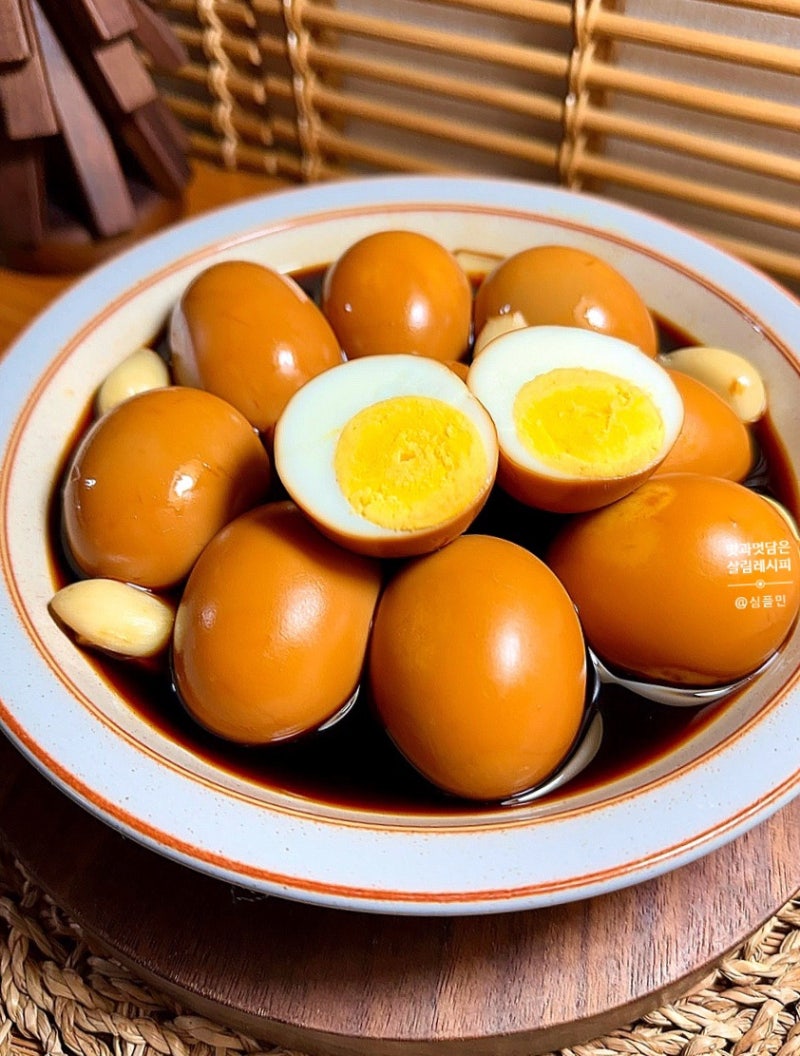 계란장조림 레시피 달걀장조림 양념 삶은계란요리
