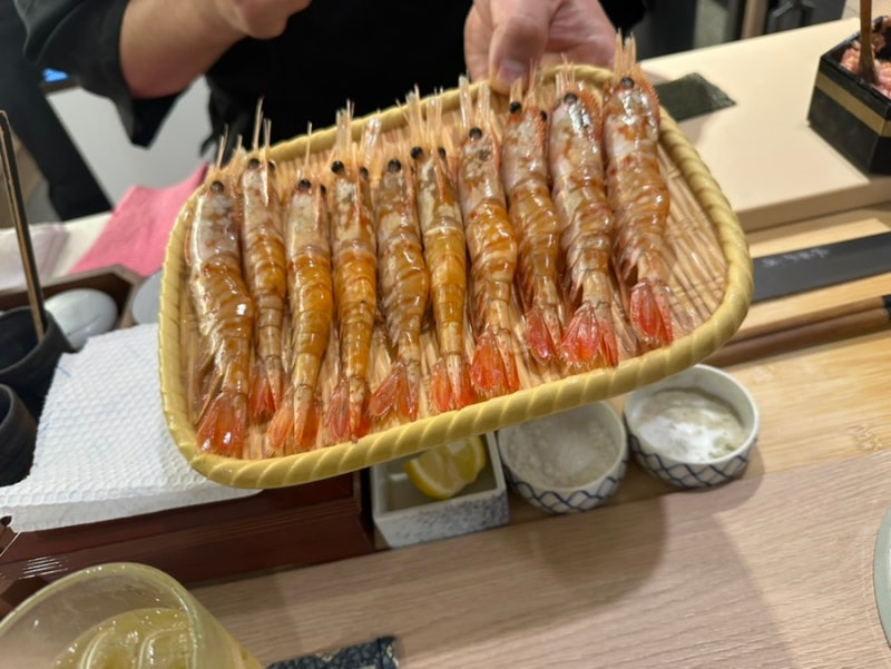 선릉 오마카세 스시키 | 생일 기념 디너 솔직 후기 (독도새우·장어·콜키지프리)