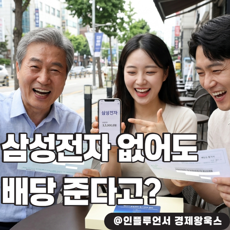 "삼성전자 주식 안 가져도 배당금이 통장에?" 연쇄 배당의 비밀