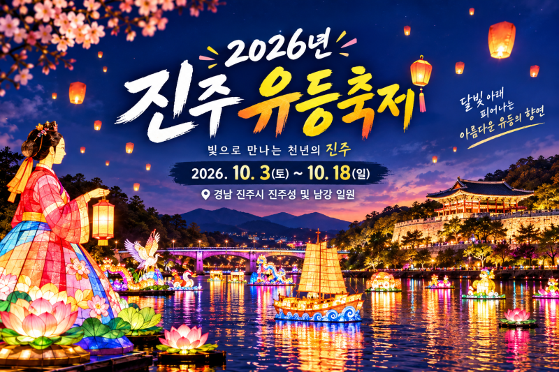 2026 진주남강유등축제 일정·시간·주차·불꽃놀이 총정리