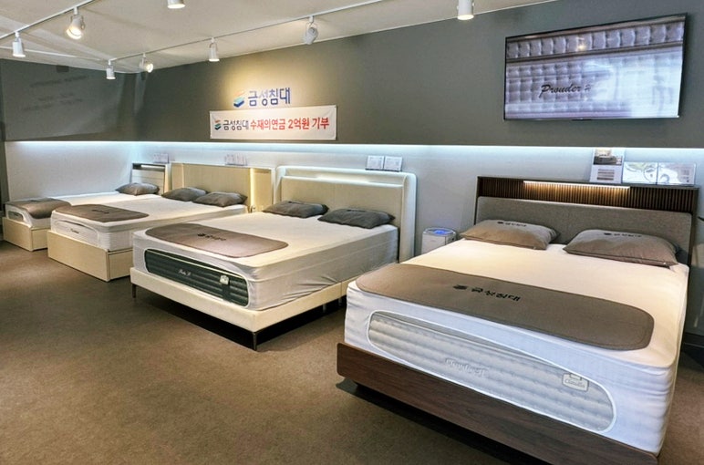 용인 흥덕가구단지 금성침대 매트리스 체험 후기 (신혼, 입주가구 추천)