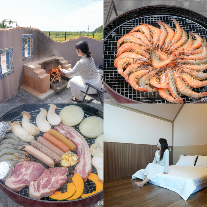 인천 강화도글램핑 추천 노을이 예쁜 아이엠글램핑 바베큐 세트