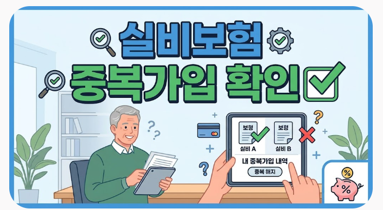 실비보험 중복가입 확인과 해지방법, 이렇게 확인하세요
