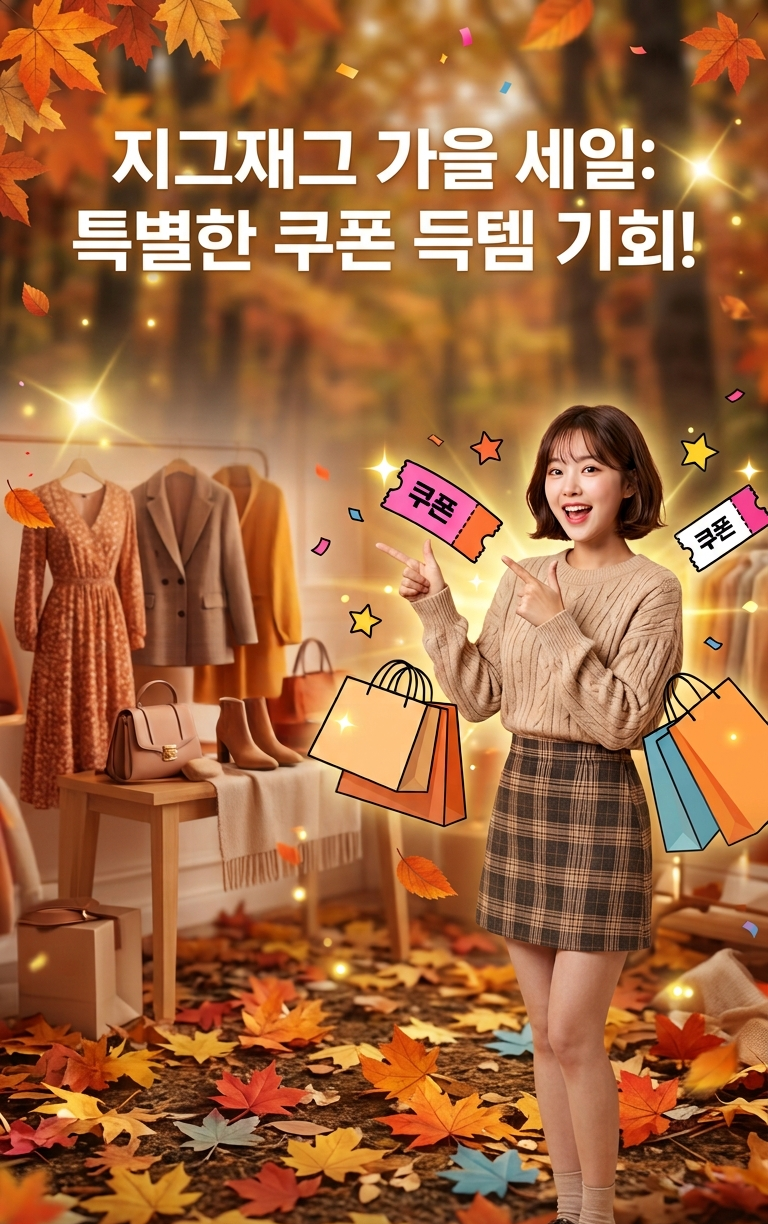 [생활정보] 지그재그 세일, 그냥 사면 손해? 가을 직잭세일 쿠폰 제대로 받는 법