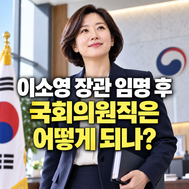 이소영 장관 임명 후 국회의원직은 어떻게 되나?