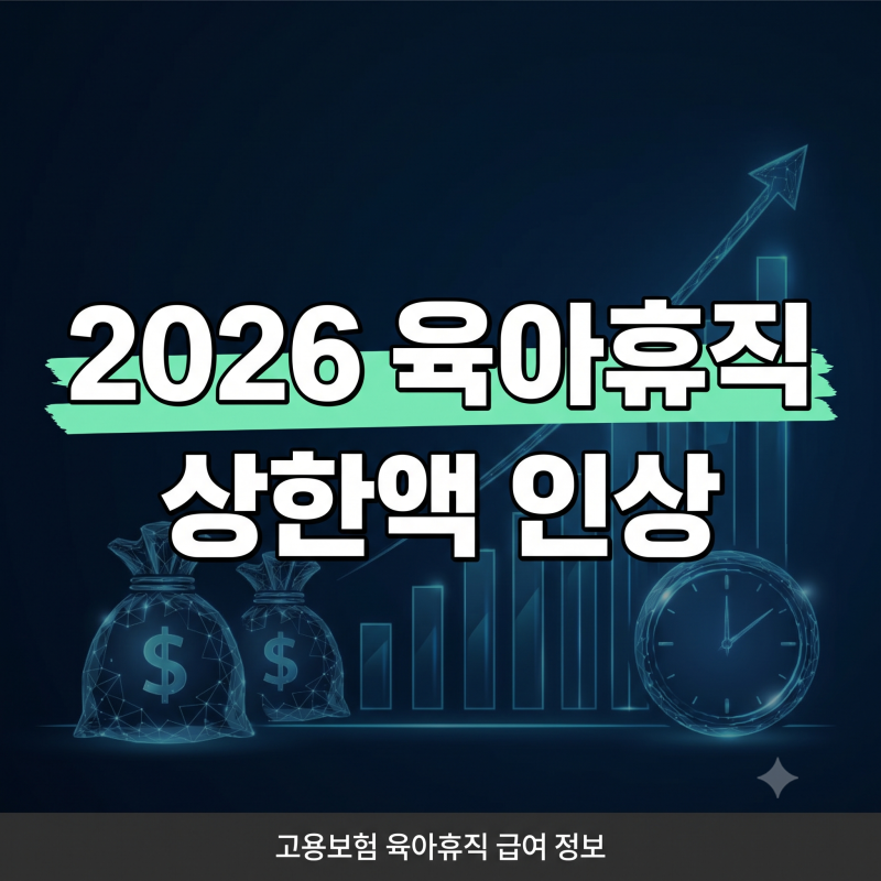 2026년 육아휴직 급여 수령조건과 신청방법: 상한액 인상 및 필수서류 주의사항 총정리