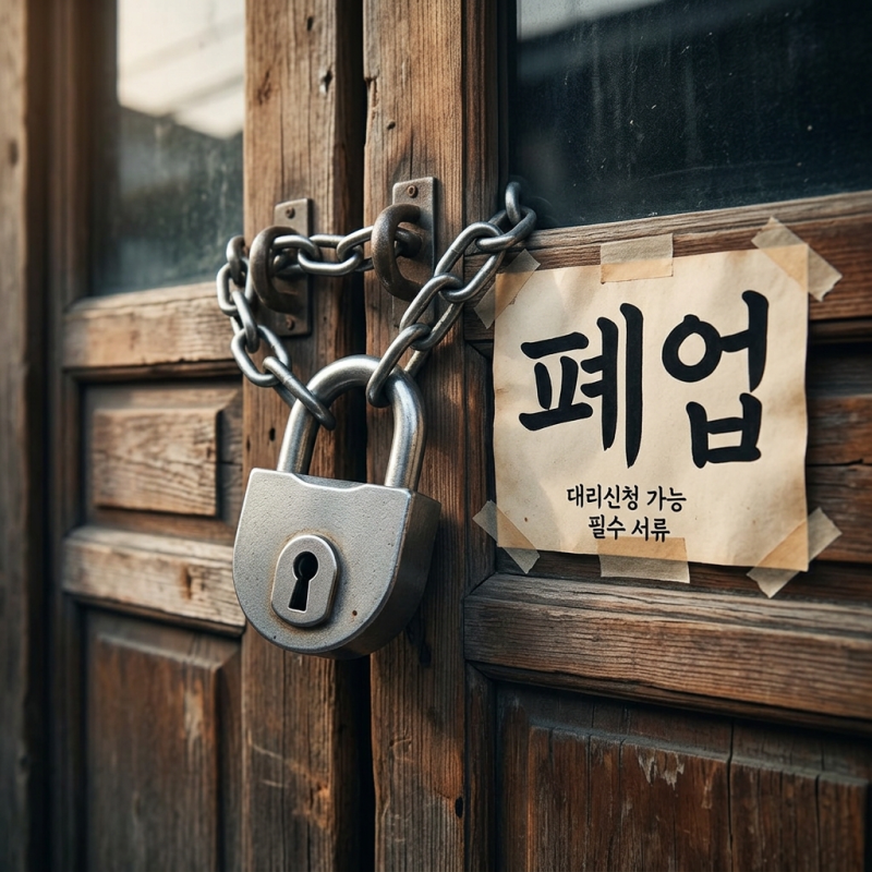 개인사업자 폐업신고 대리 위임 완벽 정리 (+준비 서류, 위임장, 홈택스 수임)
