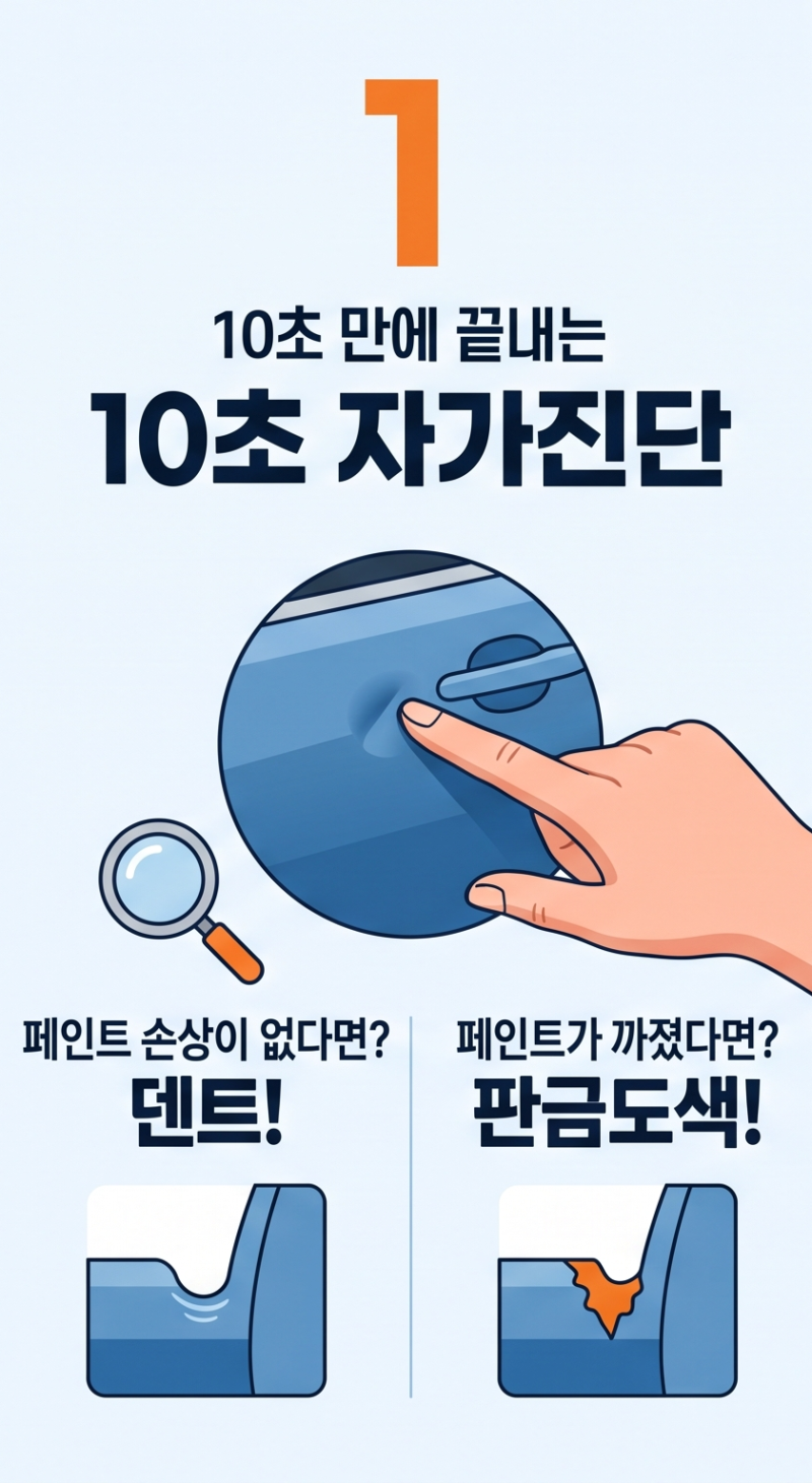 [경고] 문콕 덴트 맡기기 전 '이것' 모르면 최소 30만 원 손해봅니다!