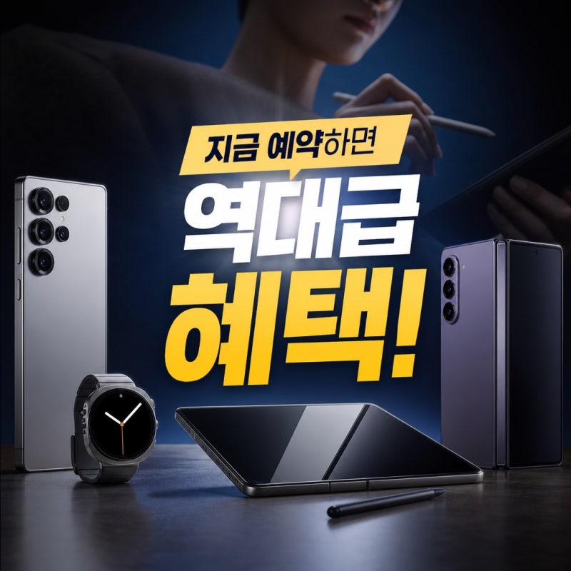 갤럭시 신제품 사전 예약 기간 삼성전자 패밀리몰 전용 혜택 분석