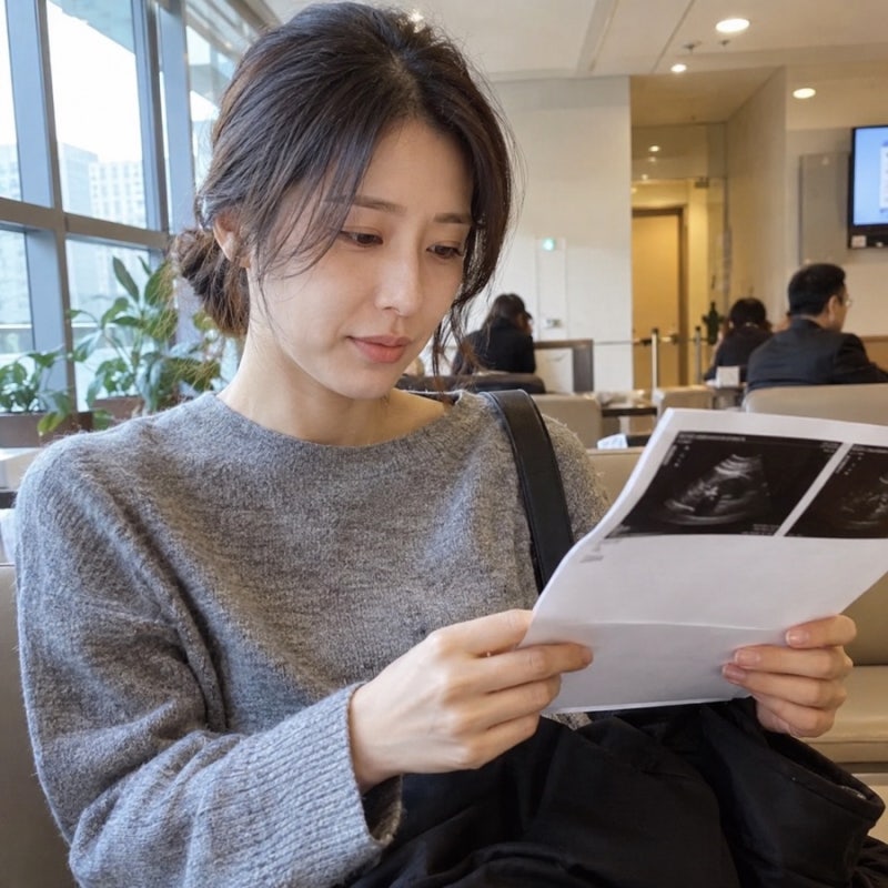 담낭용종 6mm가 보였습니다, 5mm와 추적 초음파 간격이 다른지 물어봤어요