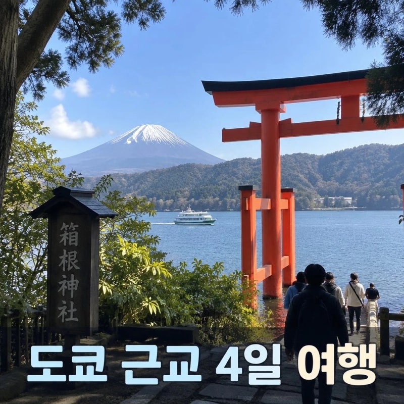 [일본 여행] 직접 가보니 더 좋았던 도쿄 & 시즈오카·하코네 온천 3박 4일 패키지 핵심 비교 (....