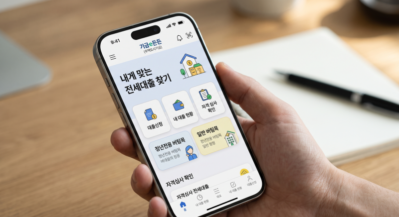 버팀목 전세자금 대출 HUG HF 차이 조건 한도 심사 기간 완벽 비교 가이드